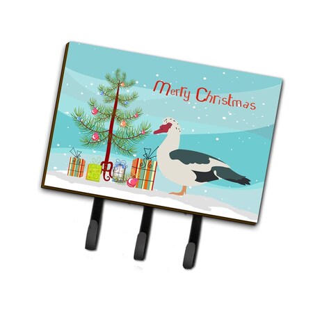 Carolines Treasures Muscovy Duck Christmas Leash or Key Holder BB9231TH68